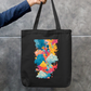 Colours Tote Bag Zipper Tote Bag by @rd_digital_store
