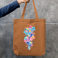 Color Tote Bag Zipper Tote Bag by @rd_digital_store