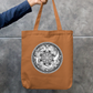 Mandala Art Tote Bag Zipper Tote Bag by @rd_digital_store