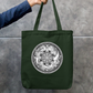 Mandala Art Tote Bag Zipper Tote Bag by @rd_digital_store