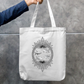 Mandala Art Tote Bag Zipper Tote Bag by @rd_digital_store