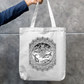 Fish Mandala Art Tote Bag Zipper Tote Bag by @rd_digital_store