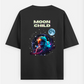 MOONCHILD Oversized T-shirt (Back print) by JEN