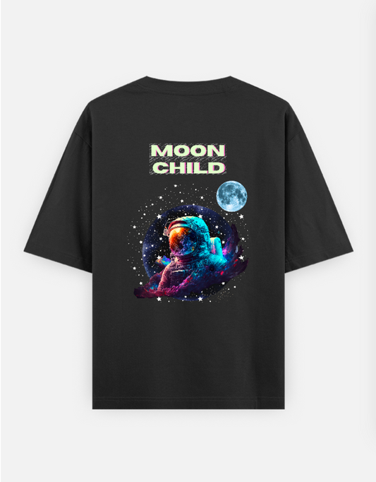 MOONCHILD Oversized T-shirt (Back print) by JEN