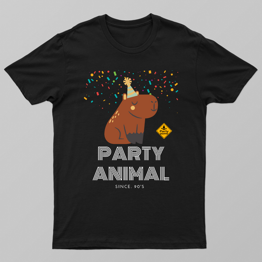 PARTY-ANIMAL Unisex T-shirt by JEN