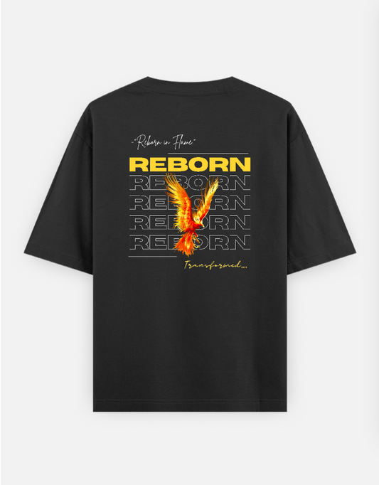 REBORN Oversized T-shirt (Back print) by JEN