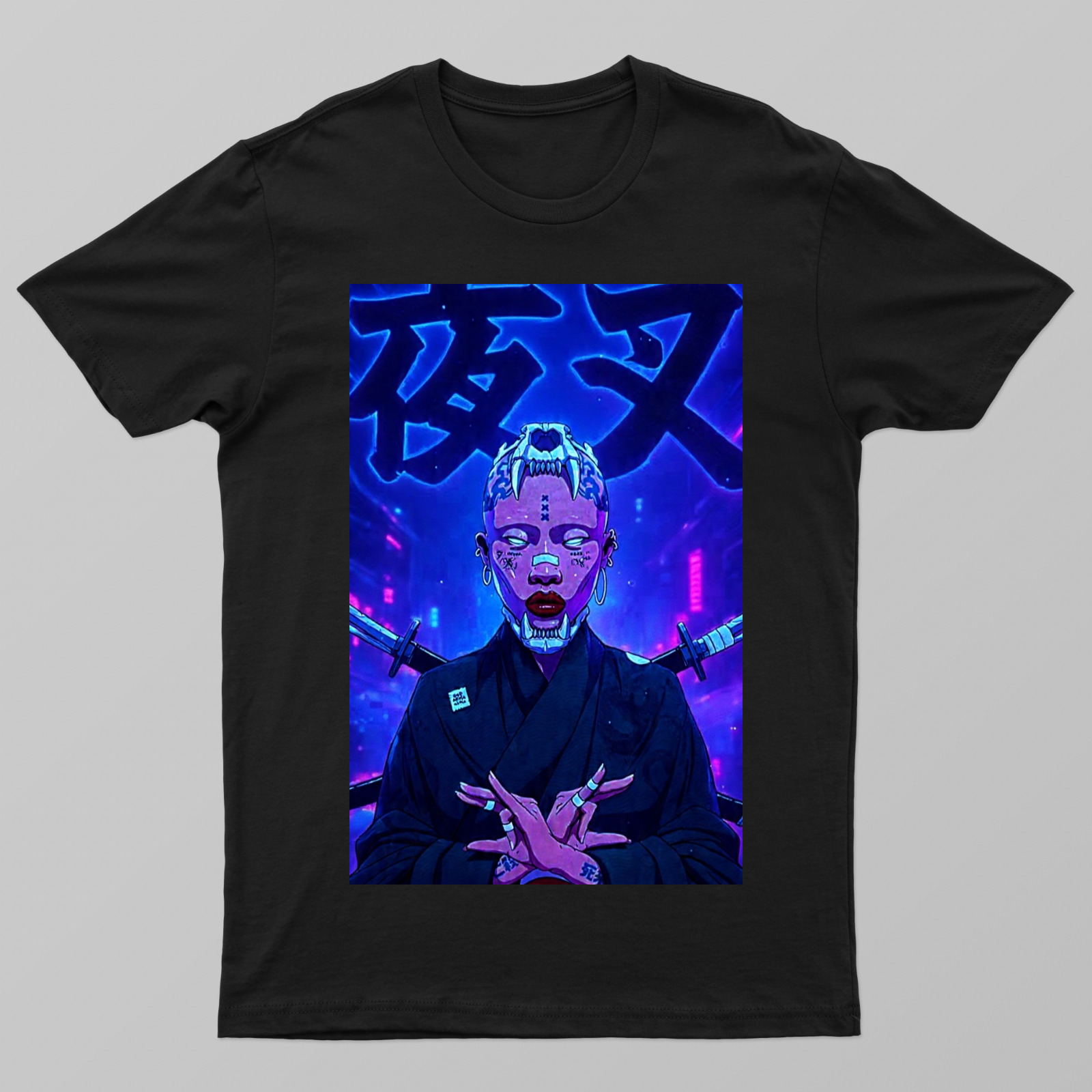 samurai Unisex T-shirt by @jadav_mangal_