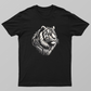 Tiger head graphic image Unisex T-shirt by Somnath