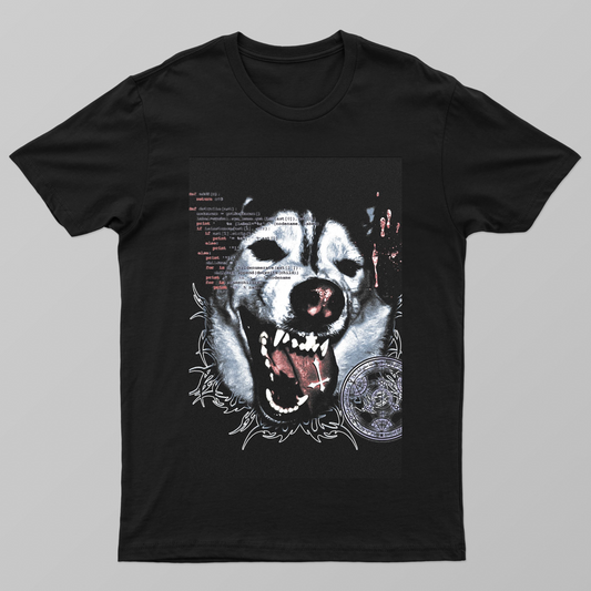 Wolf Unisex T-shirt by @t.4run._