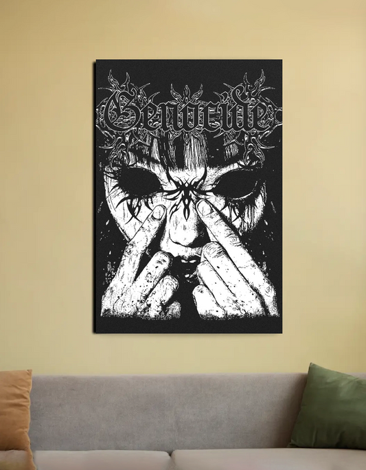 Gothic 20"x30" Canvas Poster by @t.4run._