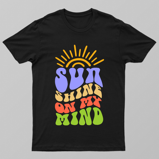 Sun Shine on my Mind T-shirt Unisex T-shirt by Harshit Shukla