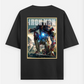 IRONMAN Tshirt Oversized T-shirt (Back print) by @sarangdhar_by_kunal