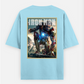 IRONMAN Tshirt Oversized T-shirt (Back print) by @sarangdhar_by_kunal