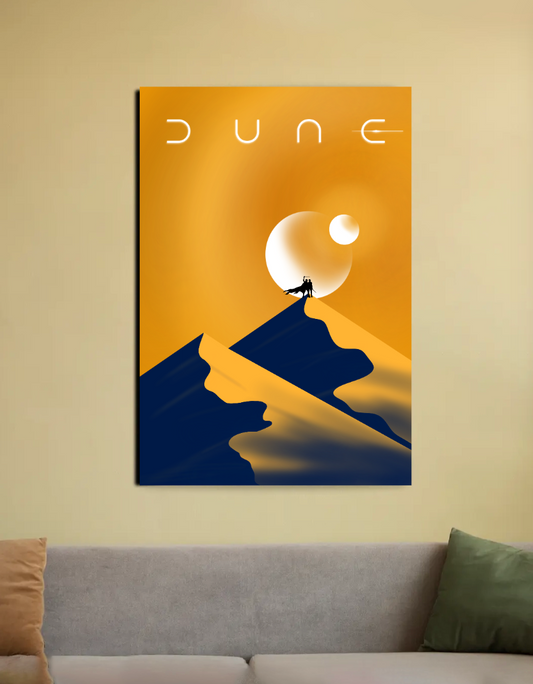 Dune Poster 20"x30" Canvas Poster by @sarangdhar_by_kunal