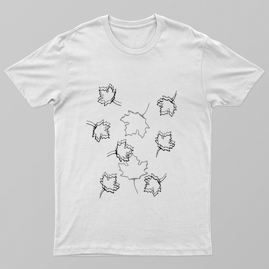 Minimal Autumn Design Unisex T-shirt by @stigma.73