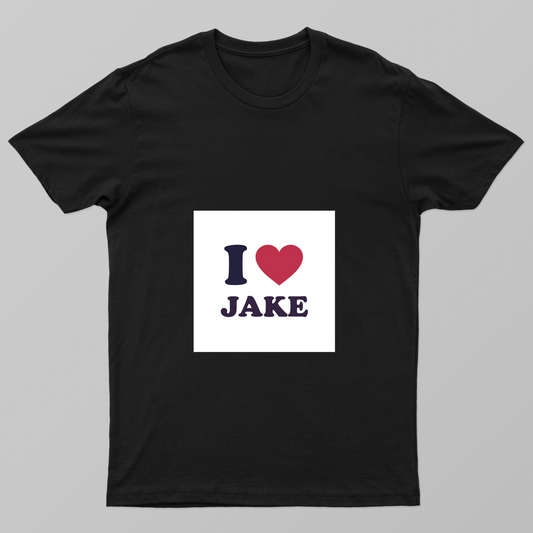 I love jake Unisex T-shirt by Kirti chouhan