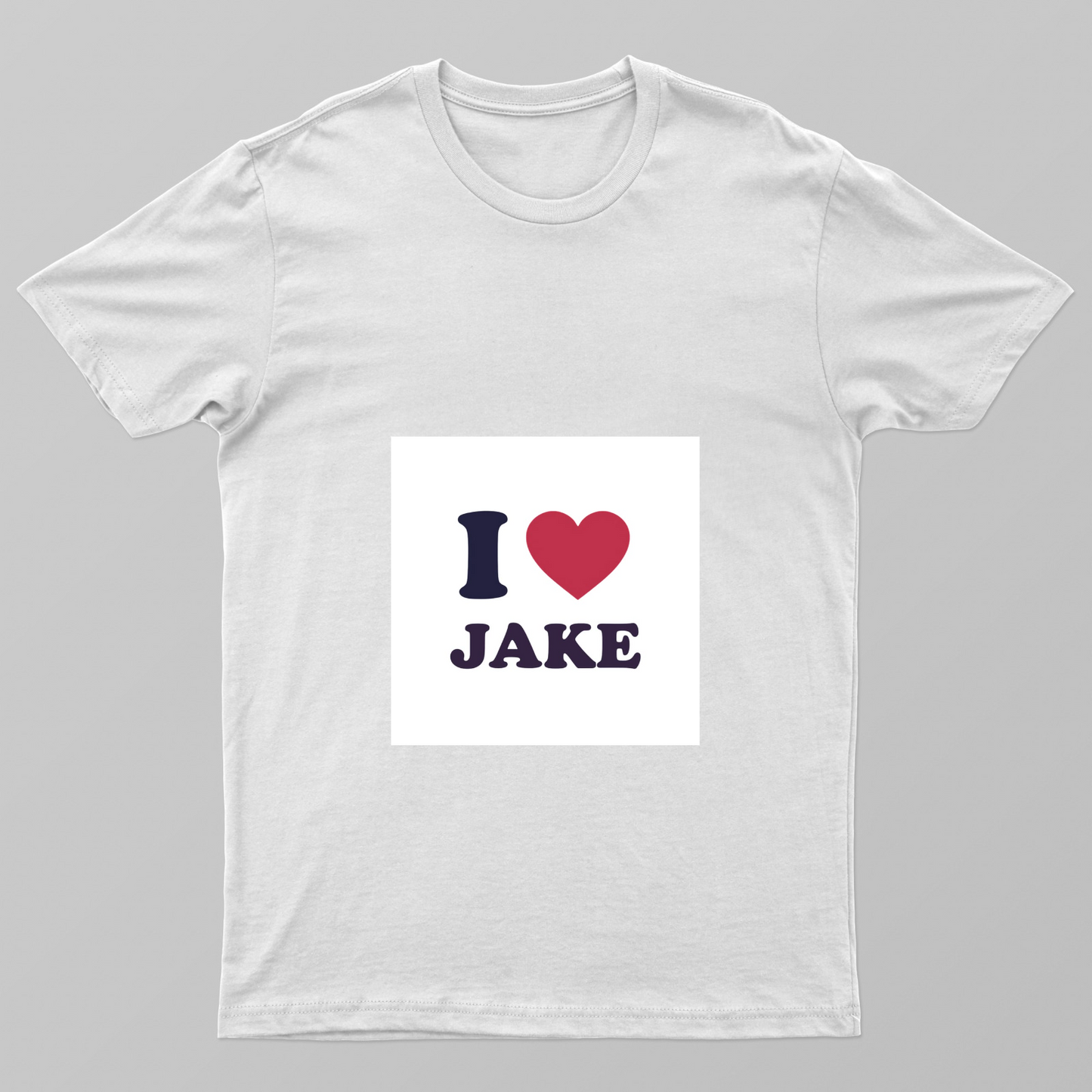 I love jake Unisex T-shirt by Kirti chouhan