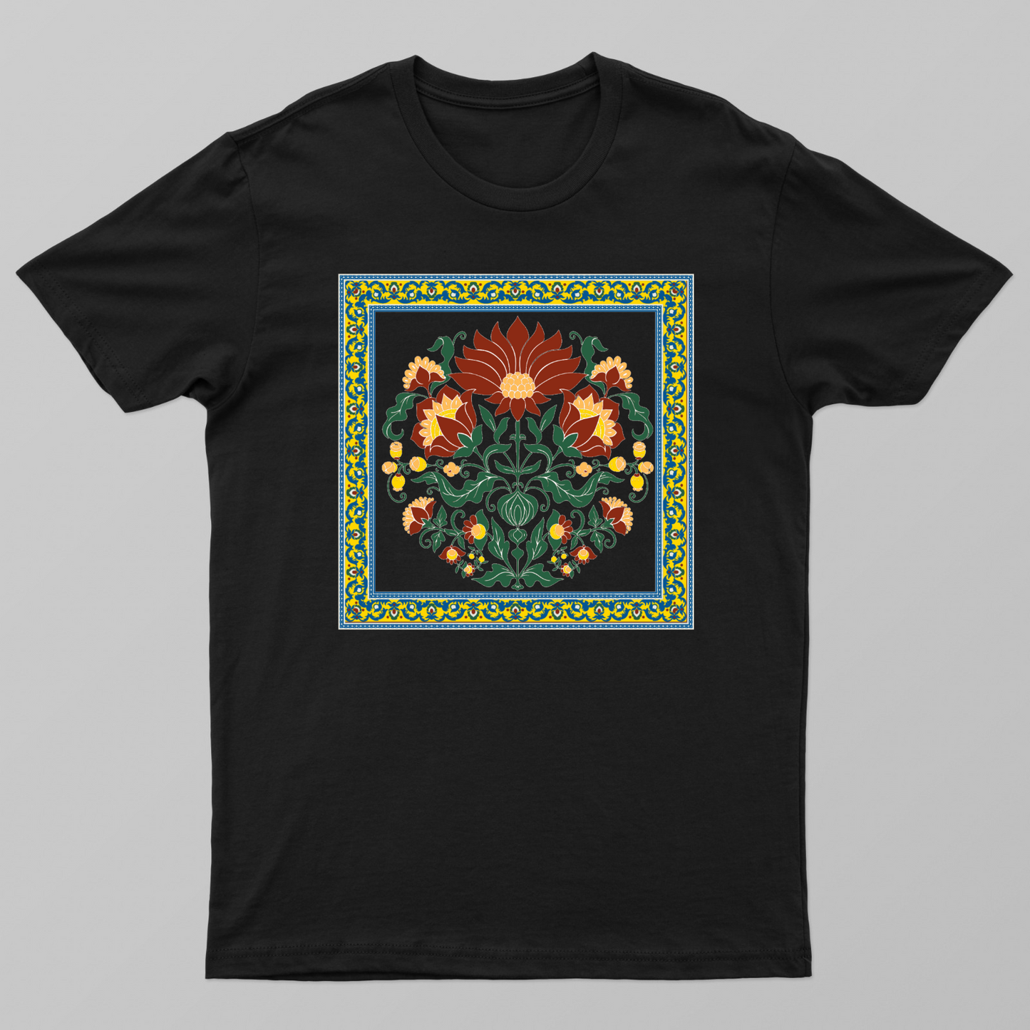 Vintage botanical illustration design Unisex T-shirt by Designs bloom