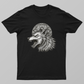 Fierce alpha wolf engraved art design Unisex T-shirt by Designs bloom
