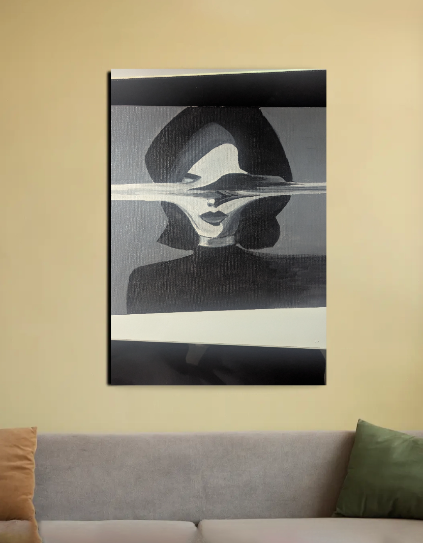 Distorted Reality 20"x30" Canvas Poster by @nk._x7