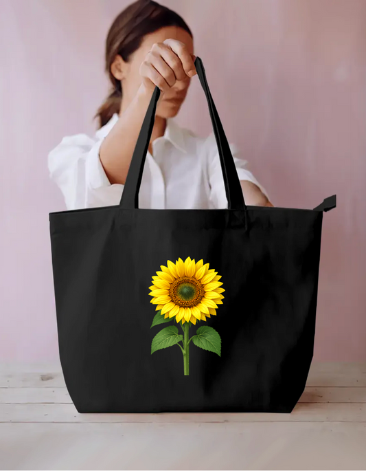 Sunflower 🌻 Everyday Large Tote Bag by Rinza 