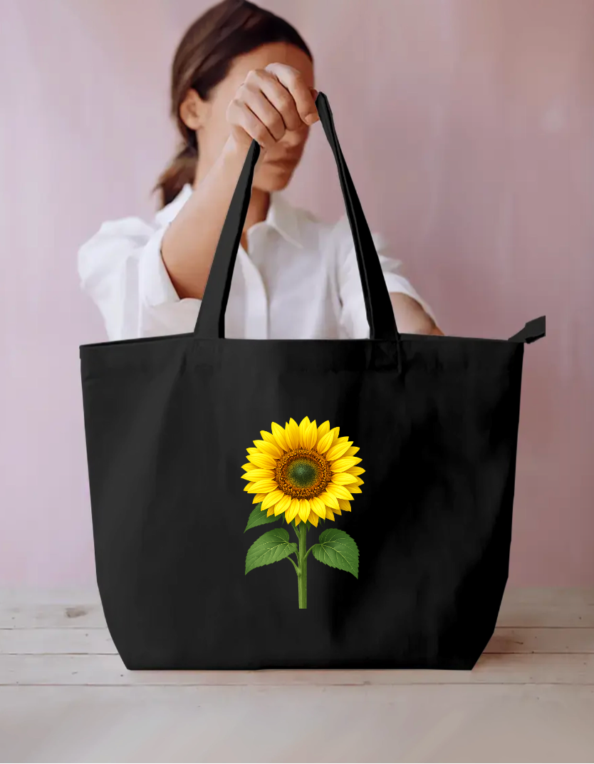 Sunflower 🌻 Everyday Large Tote Bag by Rinza 