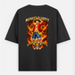 Monkey d luffy Oversized T-shirt (Back print) by Rinza 