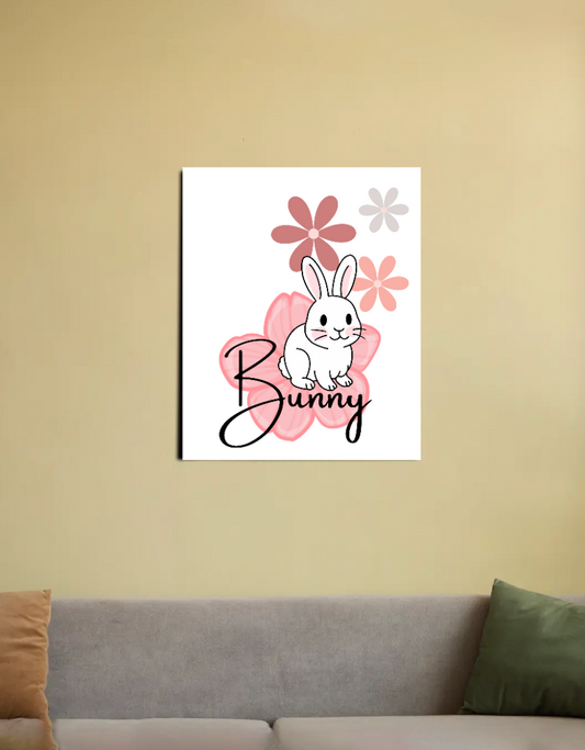 Bunny 16"x20" Canvas Poster by @sayeeda.28