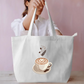 Say Cappuccino Tote Bag Everyday Large Tote Bag by @rd_digital_store