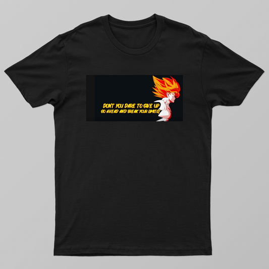Goku motivational shirts Unisex T-shirt by @SAYAN_TIK53