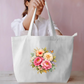 Flower illustratio Tote Bag Everyday Large Tote Bag by @rd_digital_store