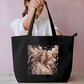 Floral She Tote Bag Everyday Large Tote Bag by @rd_digital_store
