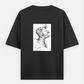 Hello world Oversized T-shirt (Back print) by Shreya Agashe