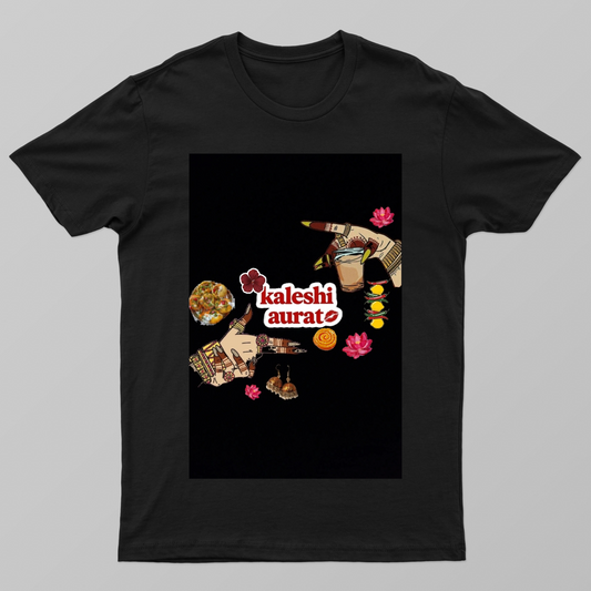 Desi kaleshi aurat aesthetic Unisex T-shirt by Somiya Nasir