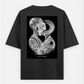 Spring break Oversized T-shirt (Back print) by Shreya Agashe