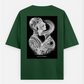 Spring break Oversized T-shirt (Back print) by Shreya Agashe