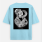 Spring break Oversized T-shirt (Back print) by Shreya Agashe