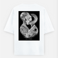 Spring break Oversized T-shirt (Back print) by Shreya Agashe