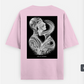 Spring break Oversized T-shirt (Back print) by Shreya Agashe