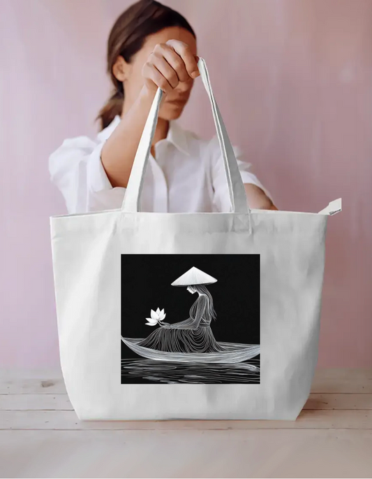 Boat Everyday Large Tote Bag by Shreya Agashe