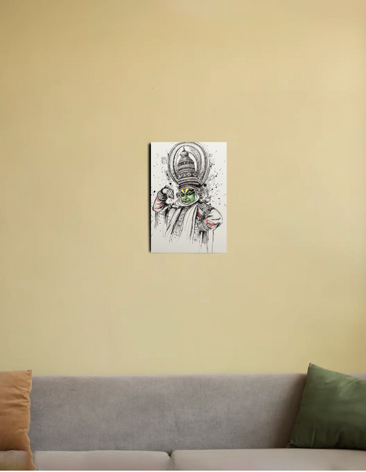 Foke 8"x12" Canvas Poster by Shreya Agashe