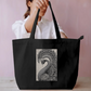 Peacock Everyday Large Tote Bag by Shreya Agashe