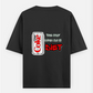 Diet Coke Oversized T-shirt (Back print) by @diva_chhabra03