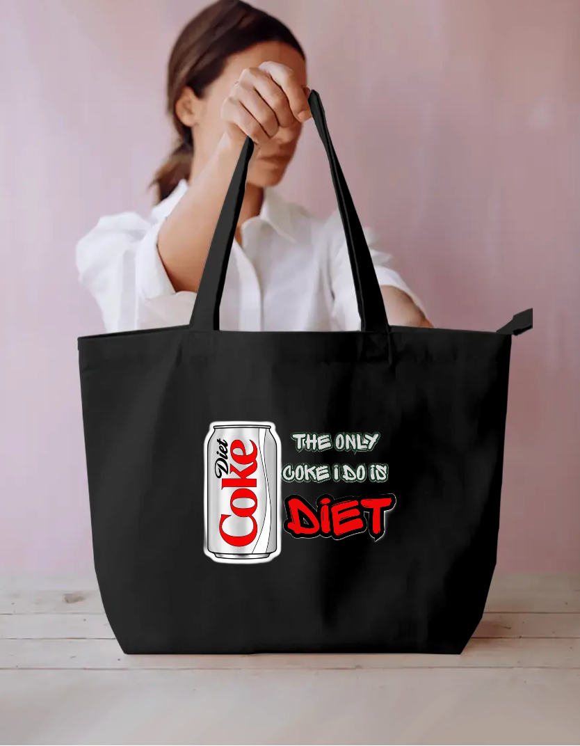Diet Coke Everyday Large Tote Bag by @diva_chhabra03