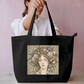 Floral She Tote Bag Everyday Large Tote Bag by @rd_digital_store
