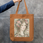 Floral Me Tote Bag Zipper Tote Bag by @rd_digital_store