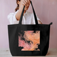Abstract Pink Tote Bag Everyday Large Tote Bag by @rd_digital_store