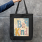 Be Kind Tote Bag Zipper Tote Bag by @rd_digital_store