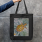 Sea Turtle Zipper Tote Bag by @singhscape.studio