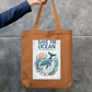 Save Ocean Tote Bag Zipper Tote Bag by @rd_digital_store